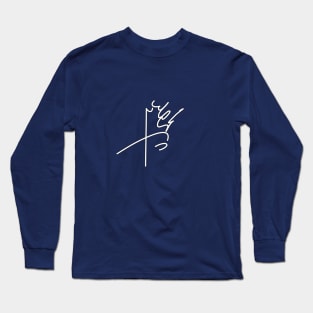 THE KING'S SIGNATURE Long Sleeve T-Shirt